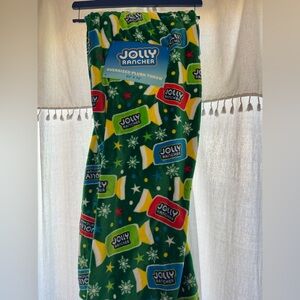 Christmas Jolly Rancher Oversized Plush Throw Blanket